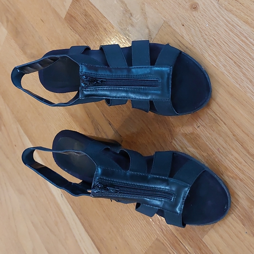 A2 by Aerosoles black sandals